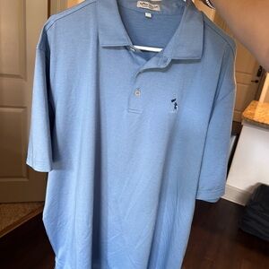 Peter Millar Classic Blue Polo Shirt